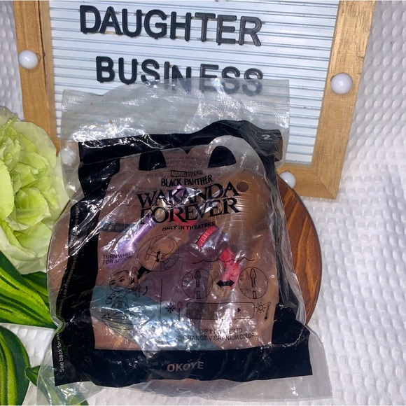 McDonald's Happy Meal Toy #2, featuring the iconic Marvel character, Okoye - Picture 1 of 2